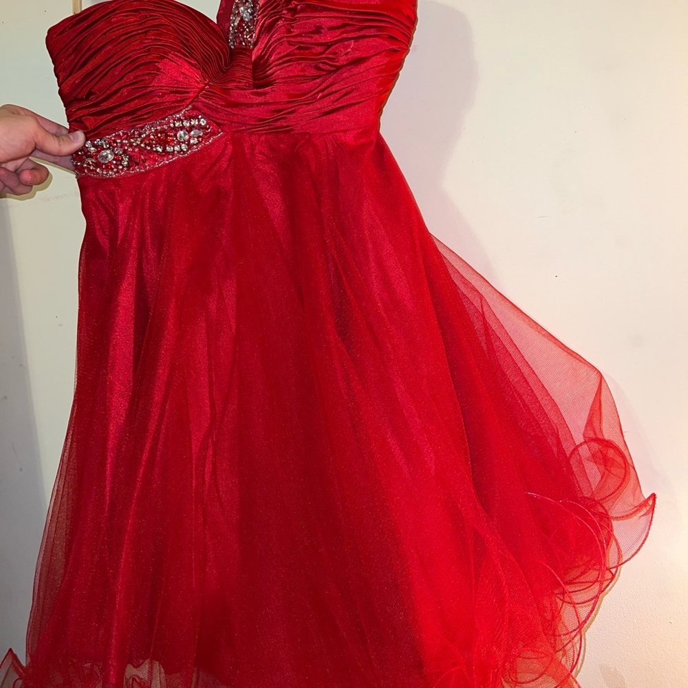 Red Prom Dress - Picture 3 of 8